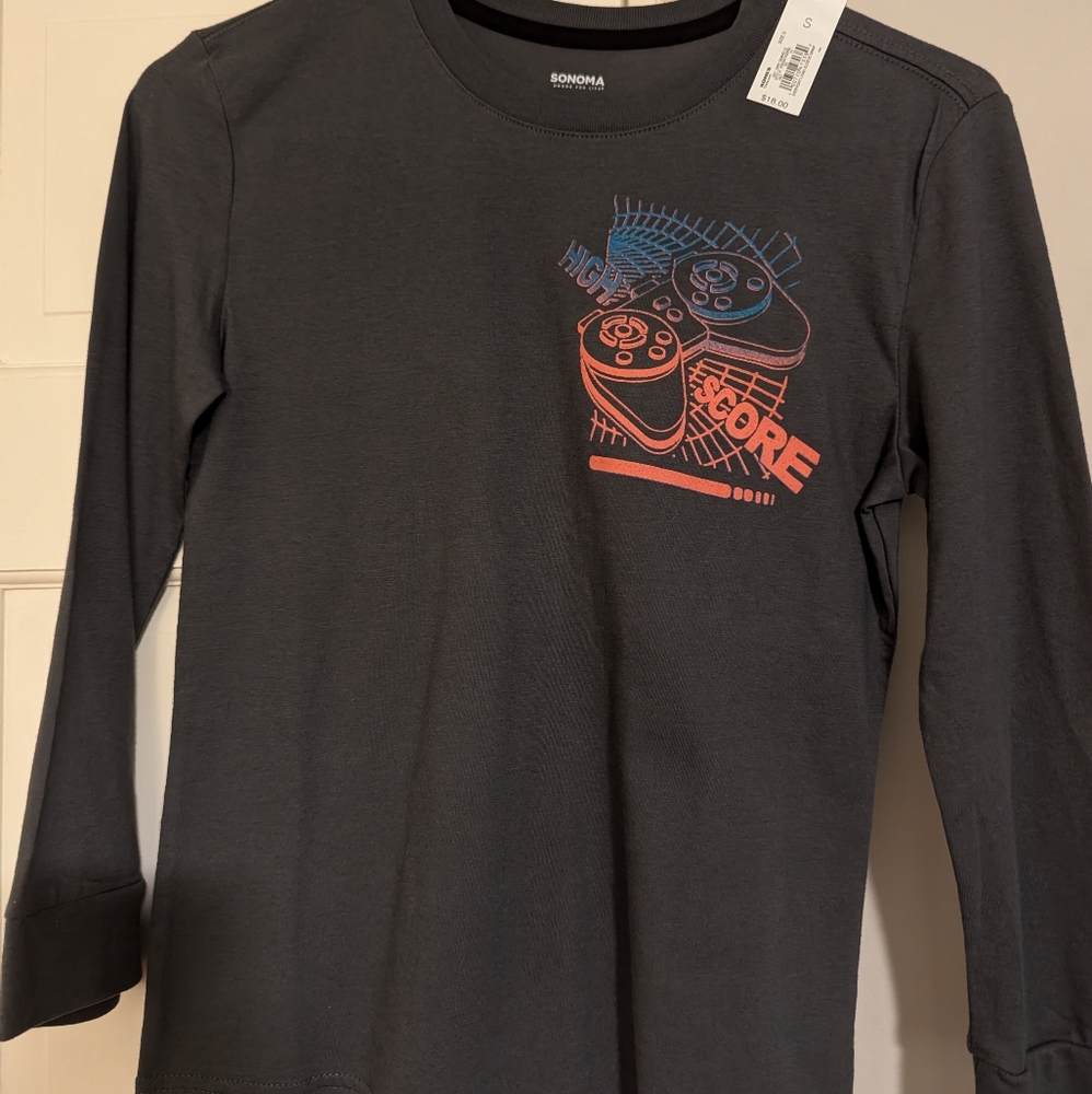 NWT Sonoma High Score Long sleeve T-shirt